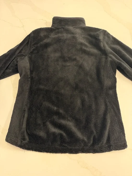 The North Face Black Plush Half-Zip Fleece Pullover - Picture 8 of 8